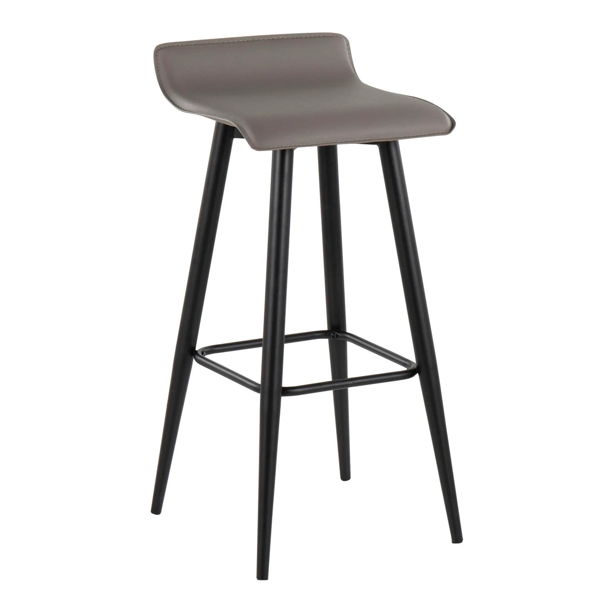 Ale - Contemporary Fixed Height Bar Stool (Set of 2) - Furniture Home Direct