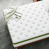 12" Hybrid Mattress With Gel Memory Foam & Pocket Springs - Furniture Home Direct