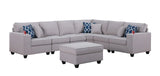 Cooper - Comfort Sectional Sofa With Ottomans And Cupholder - Furniture Home Direct
