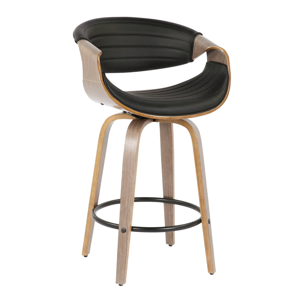 Symphony - Mid Century Modern Counter Stool (Set of 2) - Furniture Home Direct