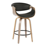 Symphony - Mid Century Modern Counter Stool (Set of 2) - Furniture Home Direct