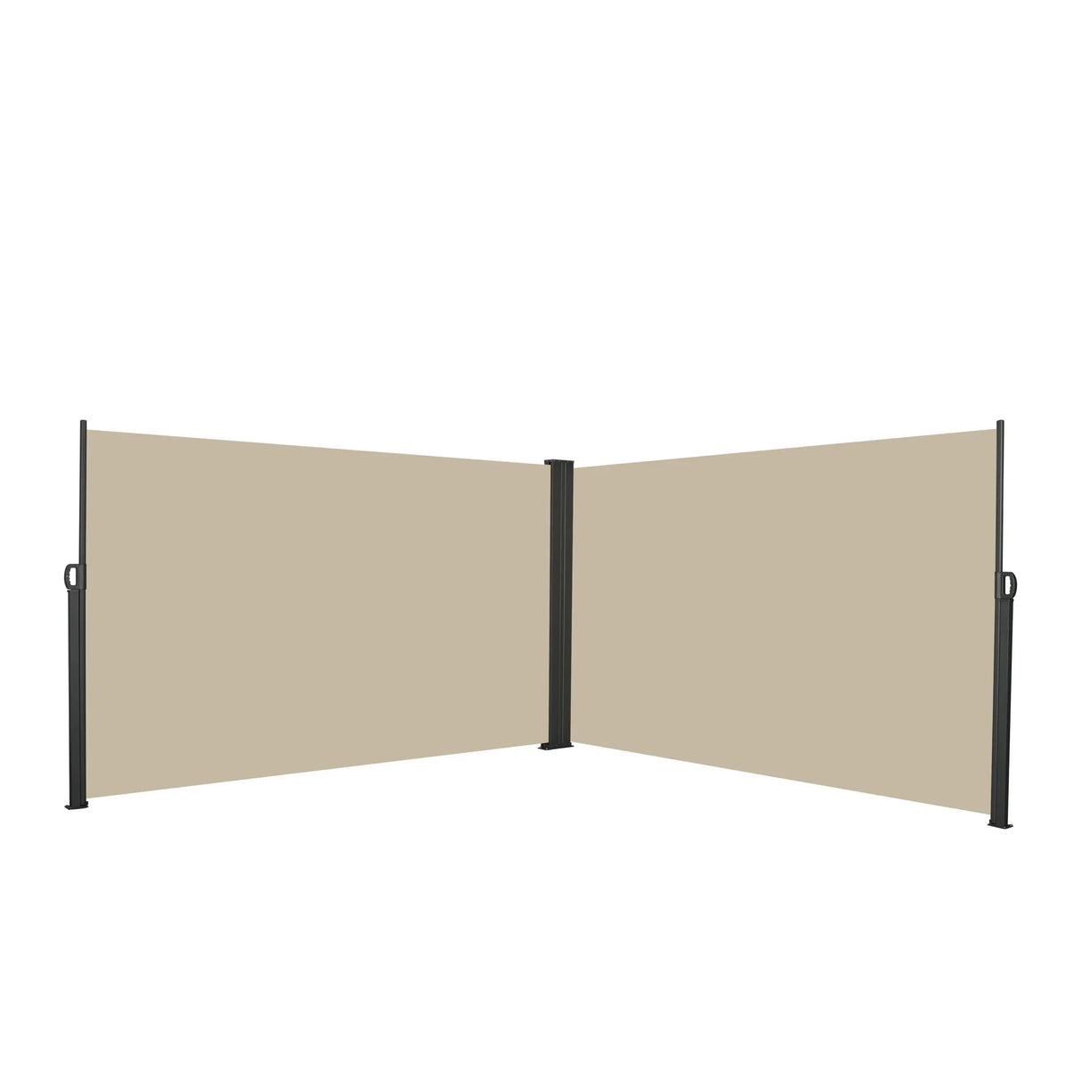 Retractable Side Awning, Waterproof And UV Resistant, Privacy Screen For Patio - Furniture Home Direct