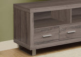 TV Stand Console Media Entertainment Center Storage Cabinet For Living Room - Taupe - Furniture Home Direct