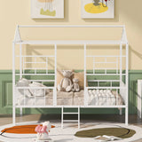 House Bed Frame With Slatted Support, No Box Spring Needed - Furniture Home Direct