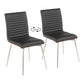 Mason - Contemporary Dining Chair (Set of 2) With Swivel - Furniture Home Direct