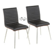 Mason - Contemporary Dining Chair (Set of 2) With Swivel - Furniture Home Direct