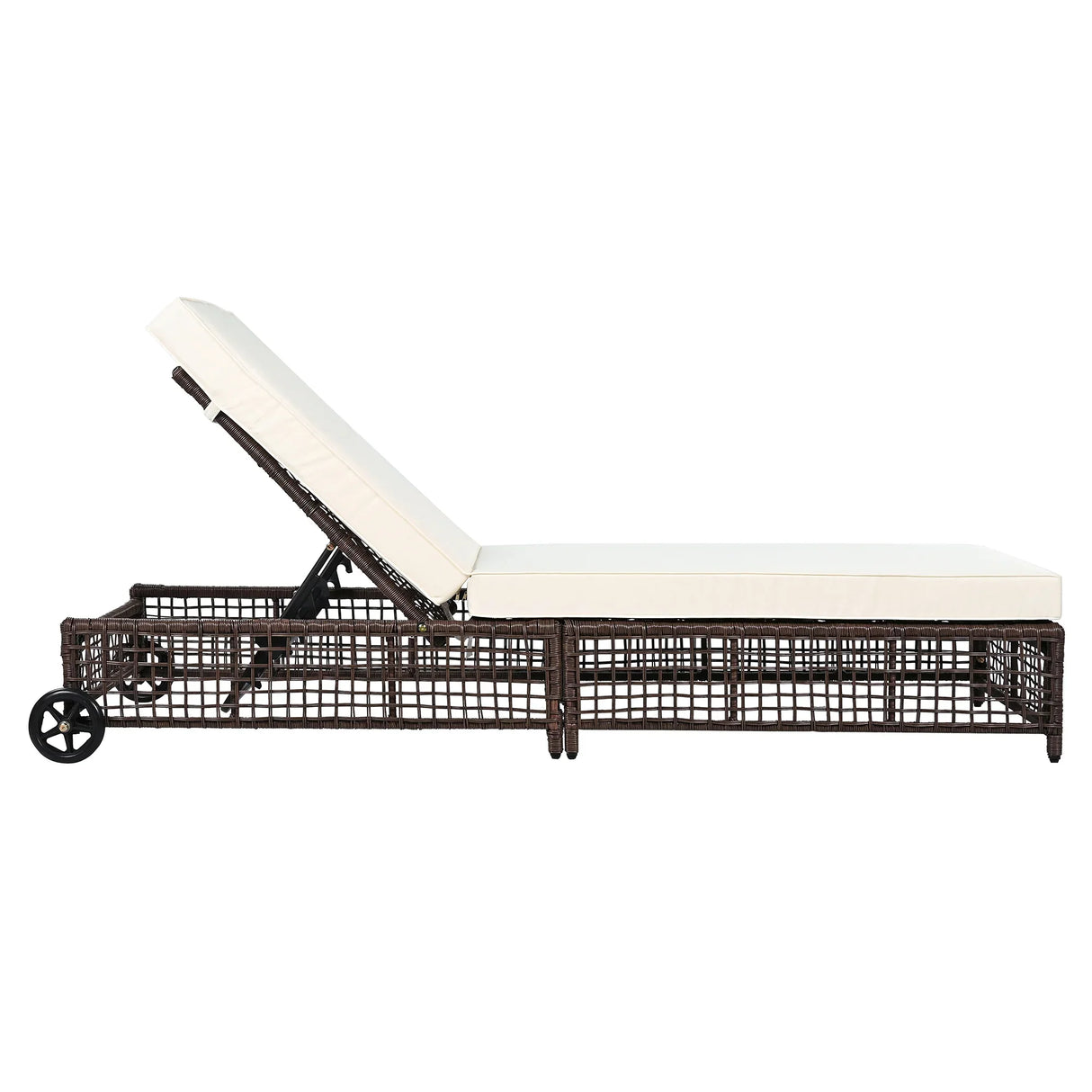 Outdoor Lounge Chair - Beige - Furniture Home Direct
