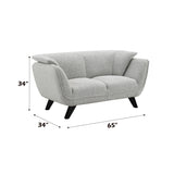 Nayeli - Boucle Loveseat - Furniture Home Direct