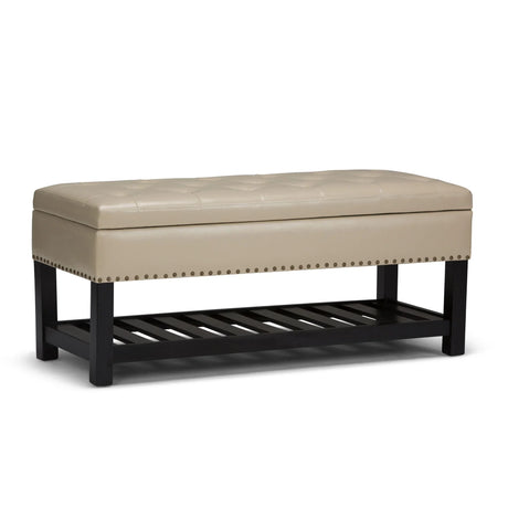 Lomond - Upholstered Storage Ottoman Bench - Furniture Home Direct