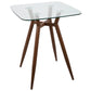 Clara - Mid Century Modern Square Table - Furniture Home Direct