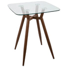 Clara - Mid Century Modern Square Table - Furniture Home Direct