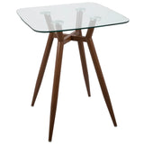 Clara - Mid Century Modern Square Table - Furniture Home Direct