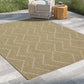 Earth - Indoor / Outdoor Area Rug - Jute / White - Furniture Home Direct