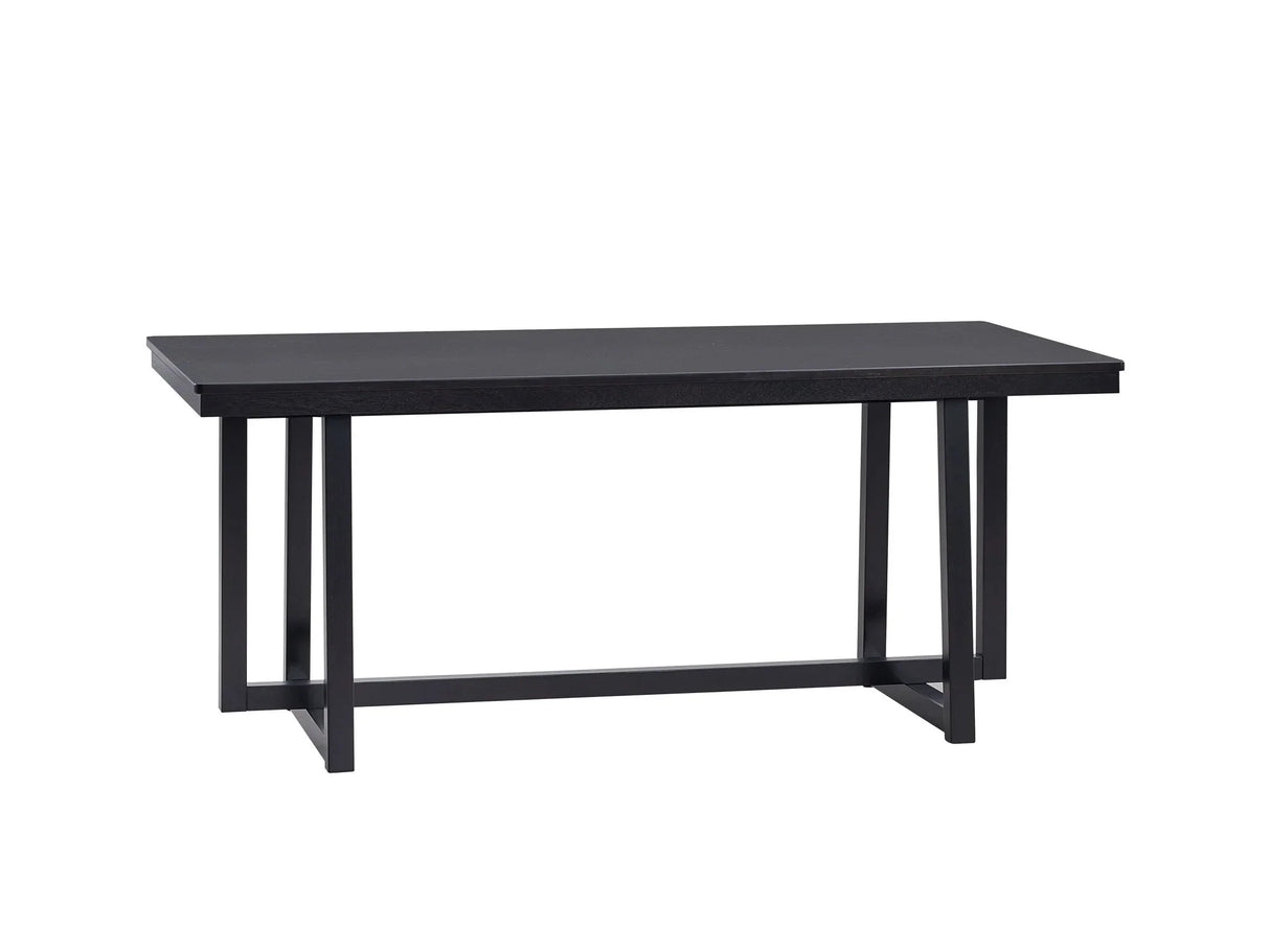 Kini - 7 Pieces Dining Room Set - Black - Furniture Home Direct