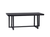 Kini - 7 Pieces Dining Room Set - Black - Furniture Home Direct