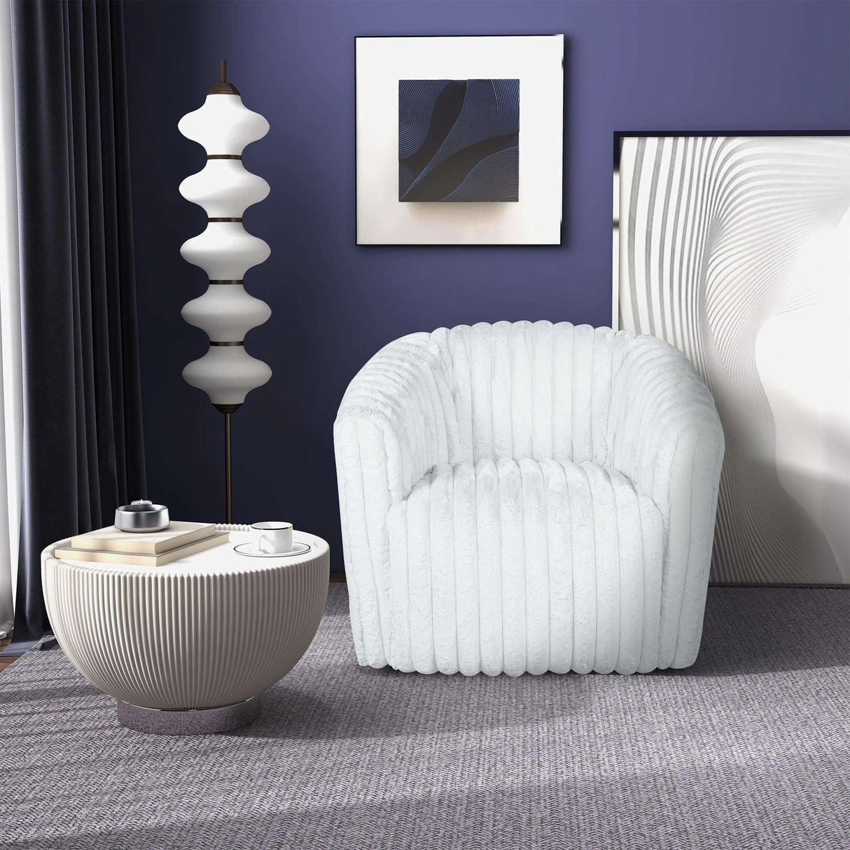 Mira - Modern Comfort Swivel Chair - Furniture Home Direct