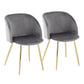 Fran - Contemporary Elegant Design Chair (Set of 2) - Furniture Home Direct