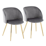 Fran - Contemporary Elegant Design Chair (Set of 2) - Furniture Home Direct