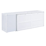 Modern Cabinet Bed With Desk and Storage - Queen Size - Furniture Home Direct