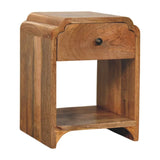 Newton - Mini Nightstand With A Drawer And Open Shelf - Furniture Home Direct
