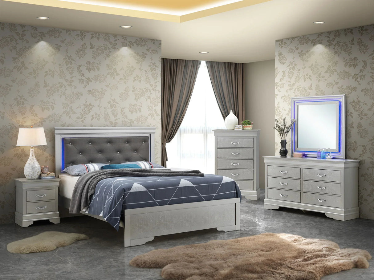 LED Elegant Bed - Furniture Home Direct