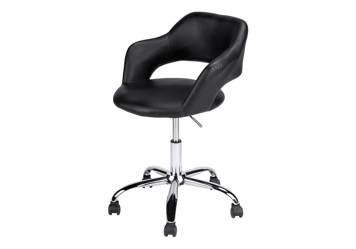 Office Chair, Adjustable Height, Swivel, Ergonomic, Armrests, Contemporary - Furniture Home Direct