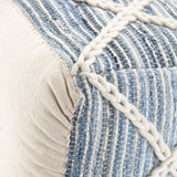 Cowan - Handcrafted Square Pouf - Furniture Home Direct