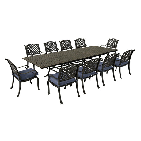 Rectangular Dining Set With Cushions - Furniture Home Direct