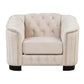 Upholstered Accent Sofa Chair With Removable Cushion - Furniture Home Direct