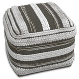 Sommer - Handcrafted Square Pouf - Furniture Home Direct