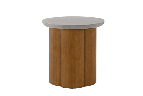 Evenlyn - Faux Concrete Top Table - Furniture Home Direct