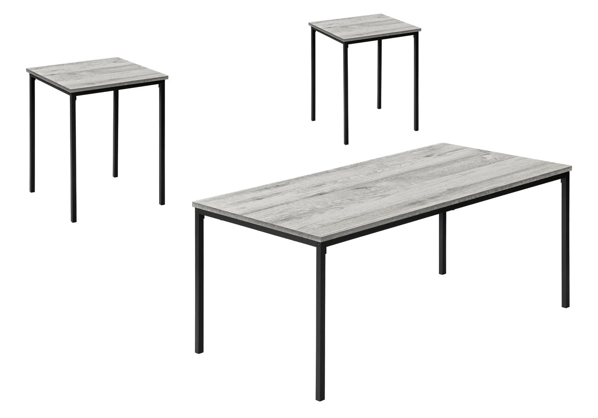 Table Set, Coffee, End, Contemporary, Modern (Set of 3) - Furniture Home Direct