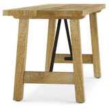 Harvey - Bench - Natural - Furniture Home Direct