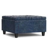 Harrison - Upholstered Coffee Table Storage Ottoman - Furniture Home Direct
