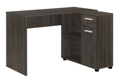 Computer Desk, Home Office, Corner, Storage Drawers, L Shape, Contemporary & Modern - Furniture Home Direct