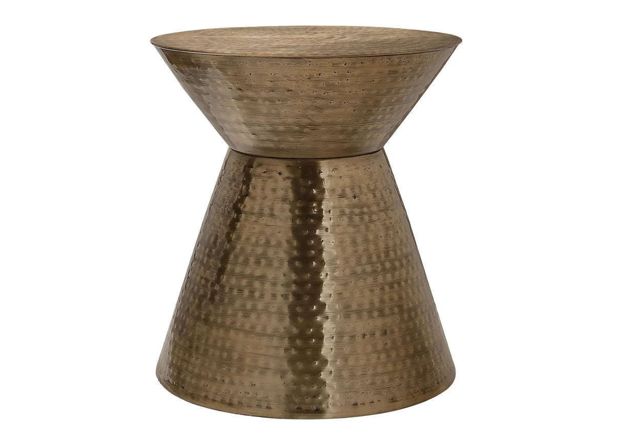 Drum Accent Side Table, Contemporary & Modern Elegant Design - Furniture Home Direct