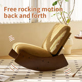 Comfortable High-Quality Upholstery Glider Rocking Chair - Furniture Home Direct
