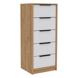 Armoire With Upper Cabinets And Dresser Two Piece Set White - Furniture Home Direct