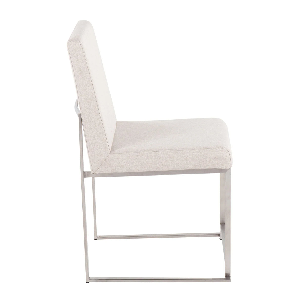 Fuji - Contemporary High Back Dining Chair, Modern Elegance (Set of 2) - Furniture Home Direct