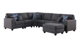 Cooper - Comfort Sectional Sofa With Ottomans And Cupholder - Furniture Home Direct