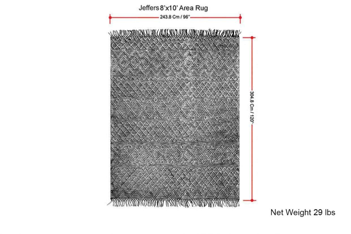 Jeffers - Stylish Area Rug - Furniture Home Direct