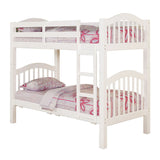 Heartland - Twin / Twin Bunk Bed (Trundle Not Included) - White - Furniture Home Direct