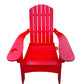 Outdoor Or Indoor Wood Adirondack Chair With An Hole To Hold Umbrella, On The Arm - Furniture Home Direct