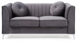 Delray - Micro Suede Loveseat - Furniture Home Direct