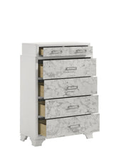 Bedroom Set 5 Piece Modern Queen Bed Dresser White - Furniture Home Direct