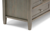 Warm Shaker - TV Media Stand Handcrafted - Furniture Home Direct