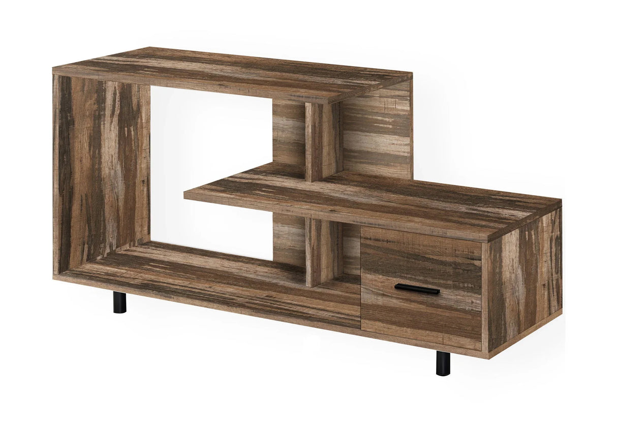 TV Stand, Console, Media Entertainment Center, Storage Drawer, Contemporary - Furniture Home Direct