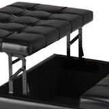 Harrison - Large Coffee Table Storage Ottoman - Furniture Home Direct