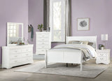 Louis Philippe - Sleigh Style Bed - Furniture Home Direct