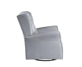 Zeger - Glider Chair With Swivel - Gray - Furniture Home Direct